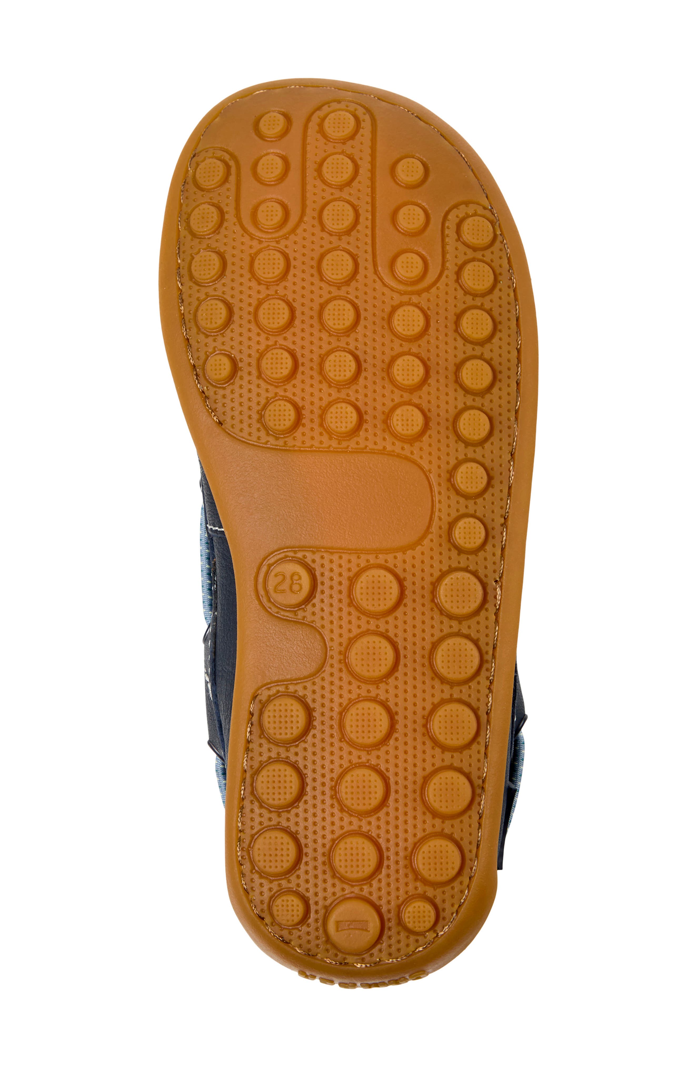 Camper Kids' Peu Cami Boat Shoe, Alternate, color, Dark Blue