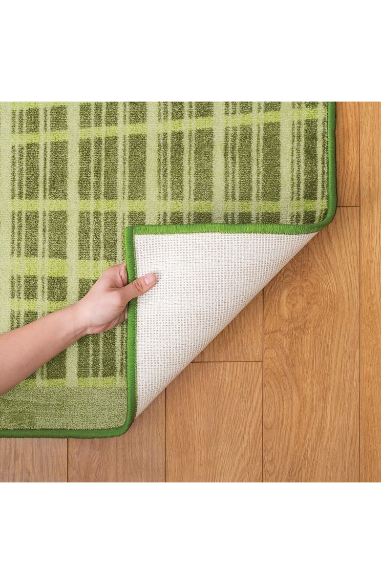 Kaplan Early Learning Company Sense of Place Carpet Runner - Green - 2' X 8', Alternate, color, Green