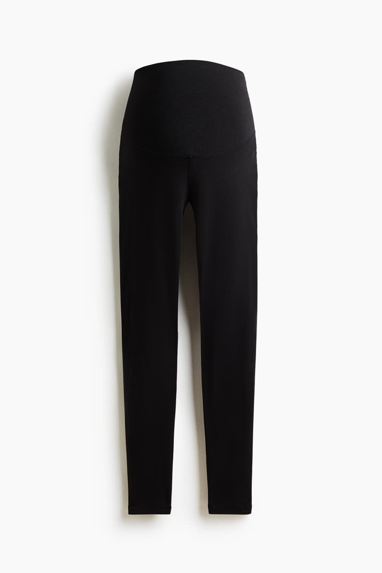 Mama Before & After Leggings, Alternate, color, Black