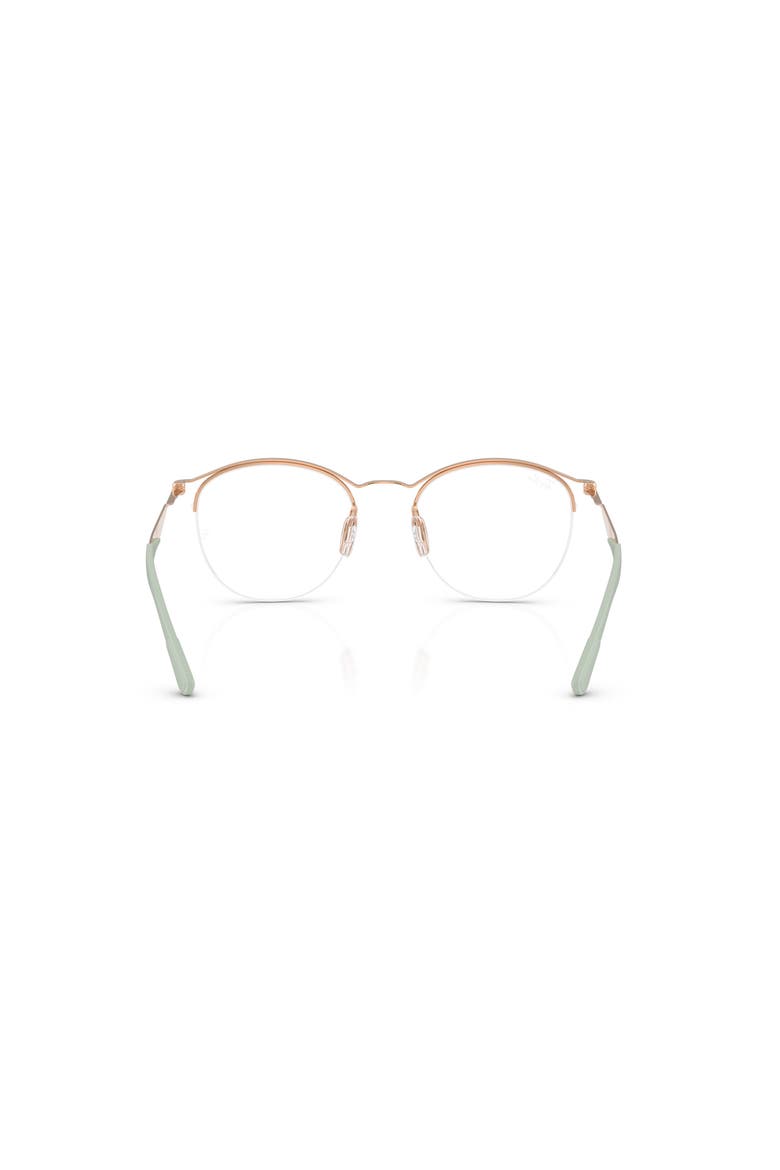 50mm Round optical glasses, Alternate, color, Pink