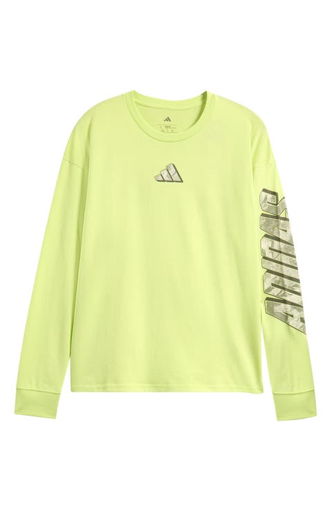 Kids' Rock Camo Long Sleeve Graphic T-Shirt