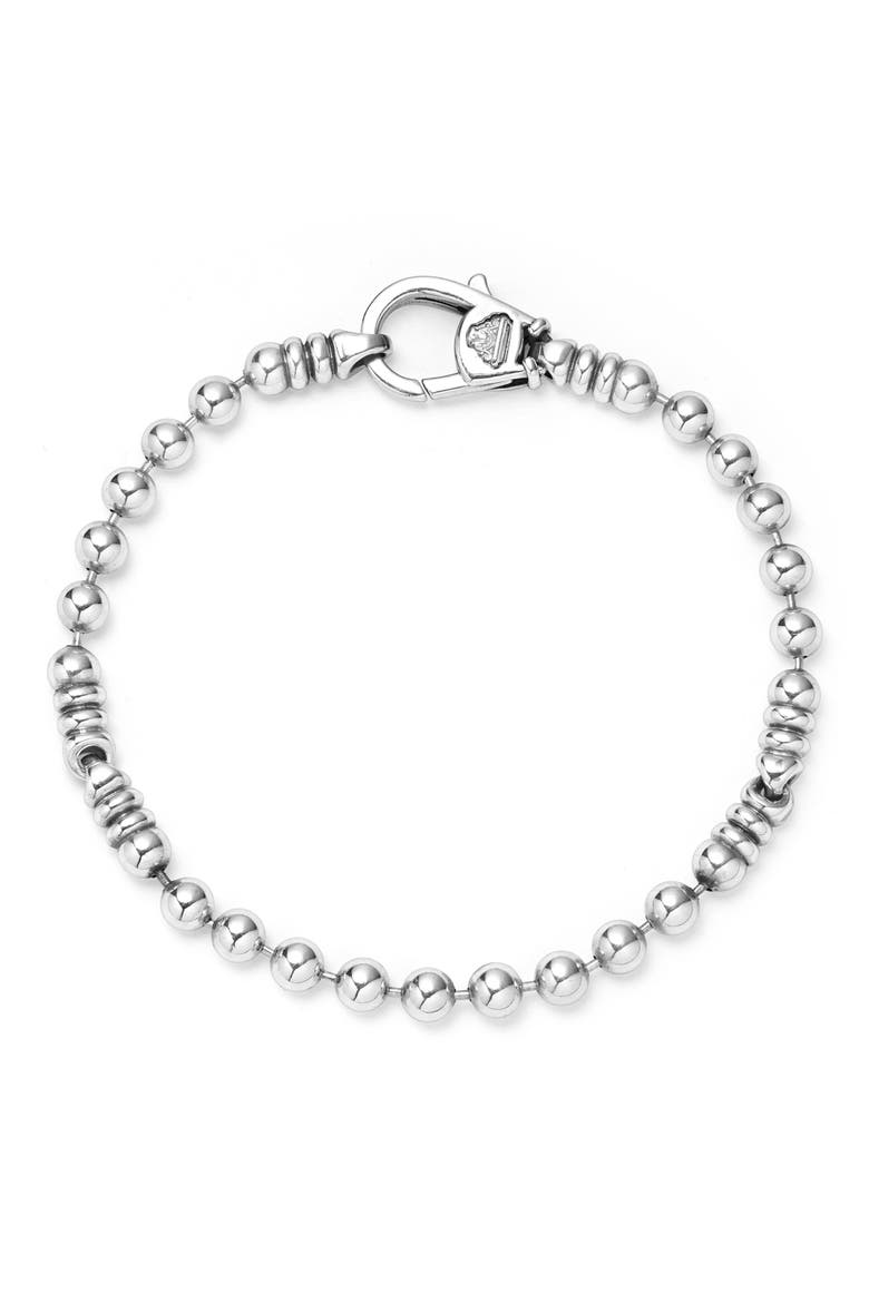 Anthem Ball Chain Bracelet, Alternate, color, SILVER