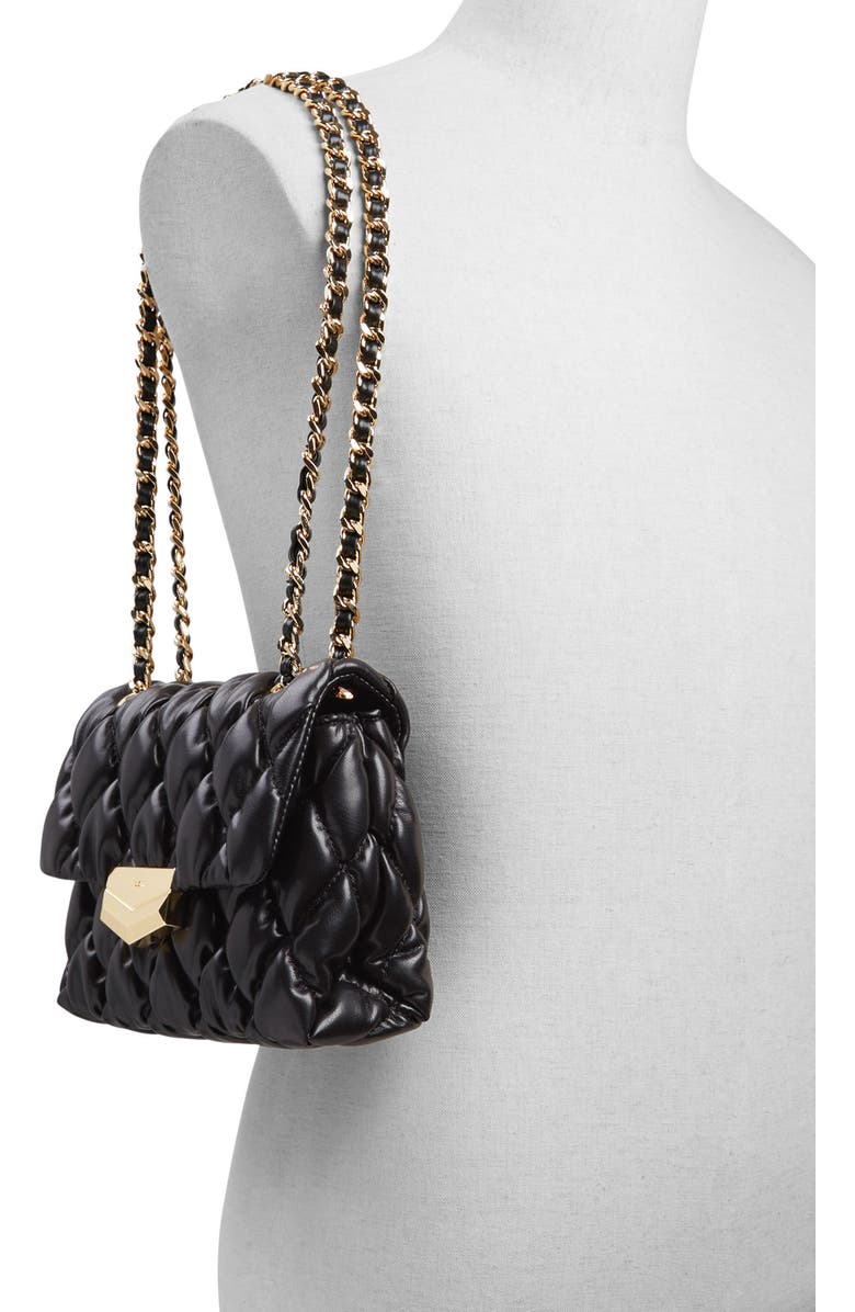 ALDO Aerria Quilted Faux Leather Convertible Crossbody Bag, Alternate, color,