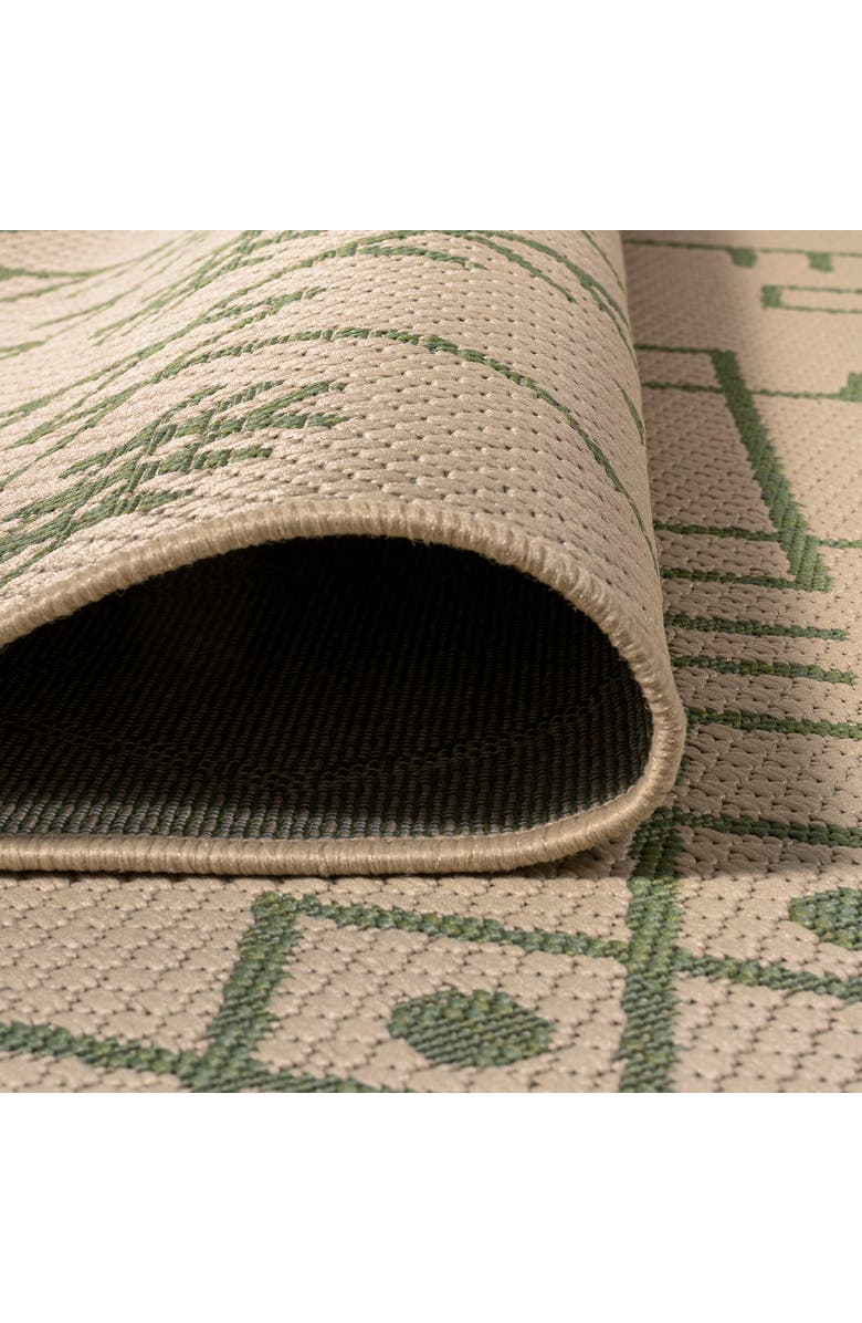 JONATHAN Y Boho Moroccan Indoor/Outdoor Area Rug, Alternate, color, Beige/Green