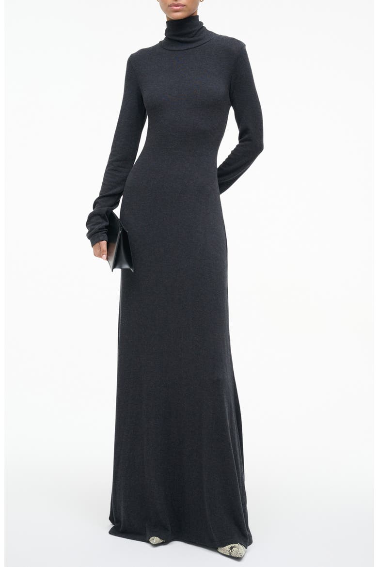 Vanya Long Sleeve Sweater Dress, Main, color, CHARCOAL