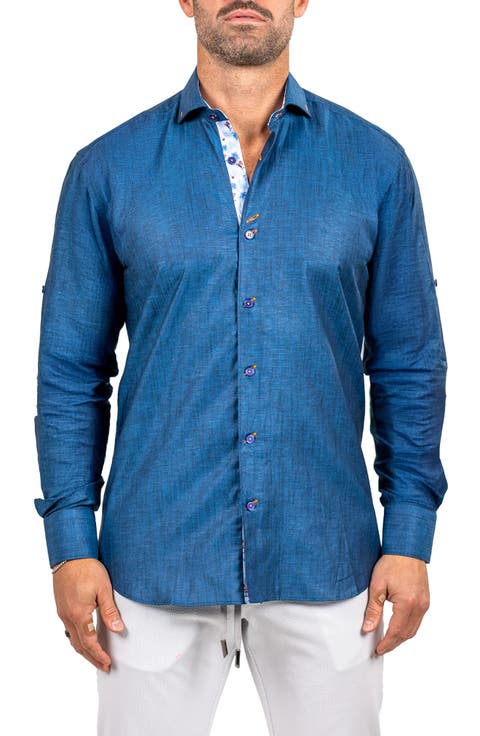Eins Marthy Contemporary Fit Button-Up Shirt