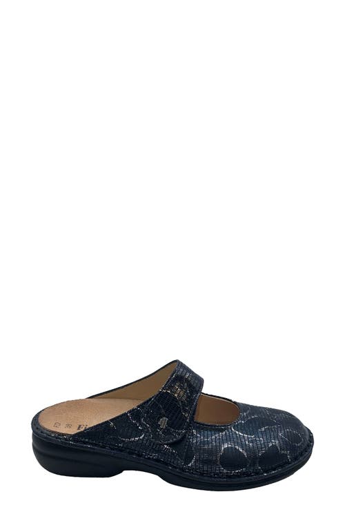 Finn Comfort Standford Clog In Marine