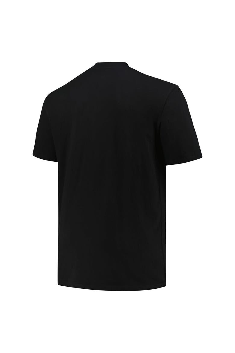 Men's Fanatics Branded Black Cincinnati Bengals Big & Tall Pop T-Shirt, Alternate, color, Black