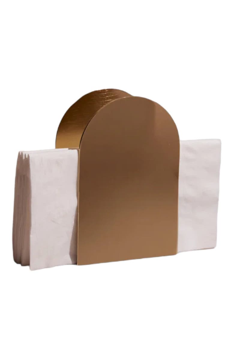 Meso Goods Arco Metal Napkin Holder, Main, color, 