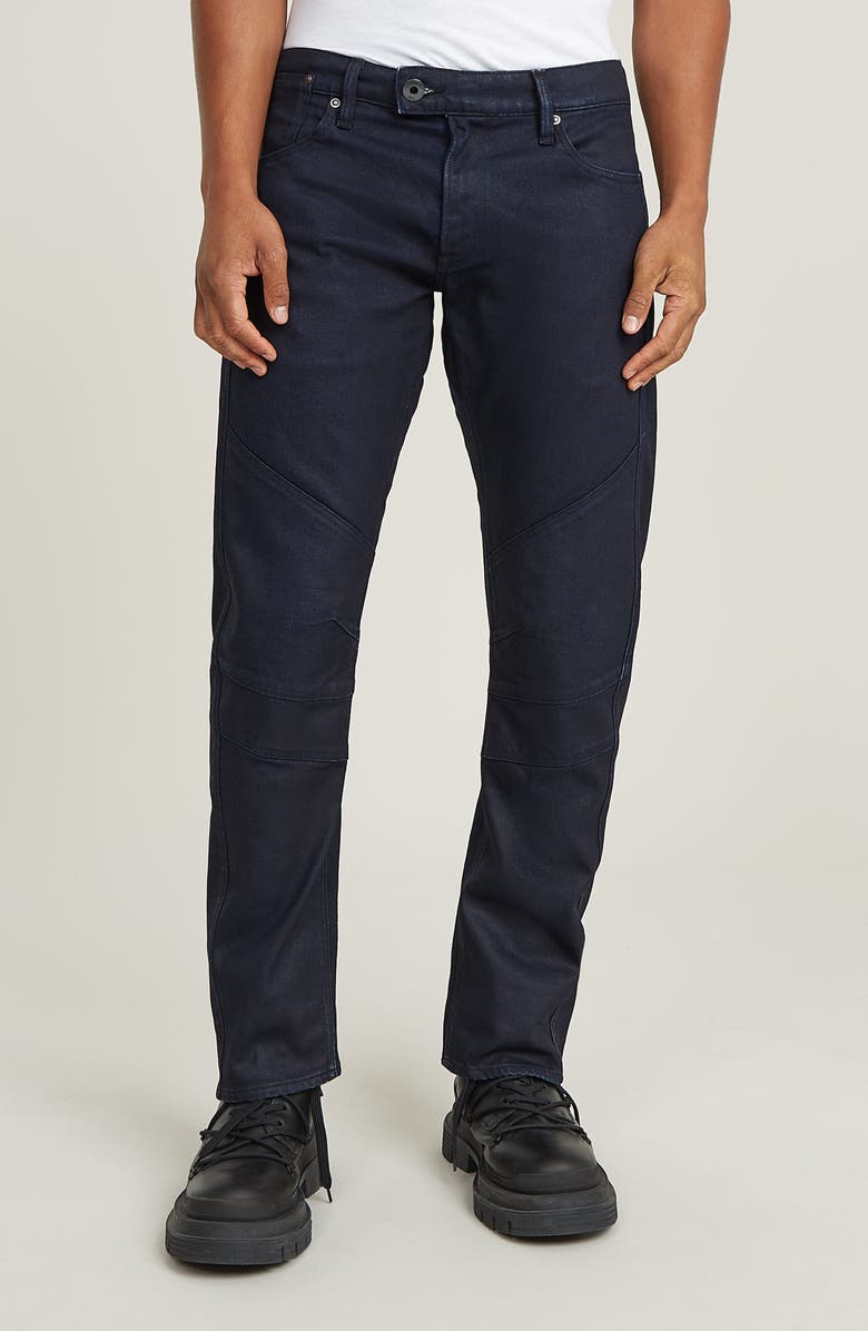G-STAR Moto Cross 3D Slim Fit Jeans, Main, color, Worn In Revving Cobl