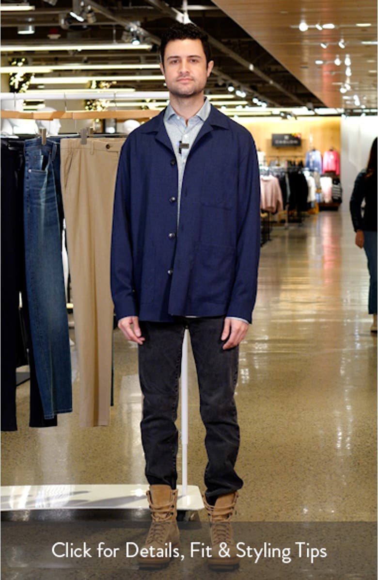 Nuvola Wool Blend Shirt Jacket, sales video thumbnail