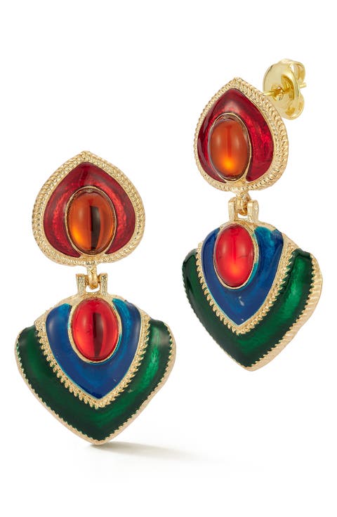 Statement Drop Earrings