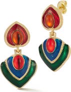 SPHERA MILANO Statement Drop Earrings