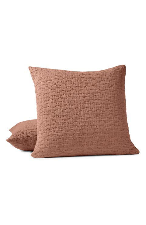 Pescadero Organic Cotton Matelassé Pillow Sham