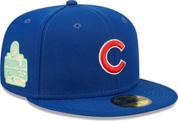 New Era Men s New Era Royal Chicago Cubs 2016 World Series Champions Citrus Pop UV 59FIFTY Fitted Hat Nordstrom