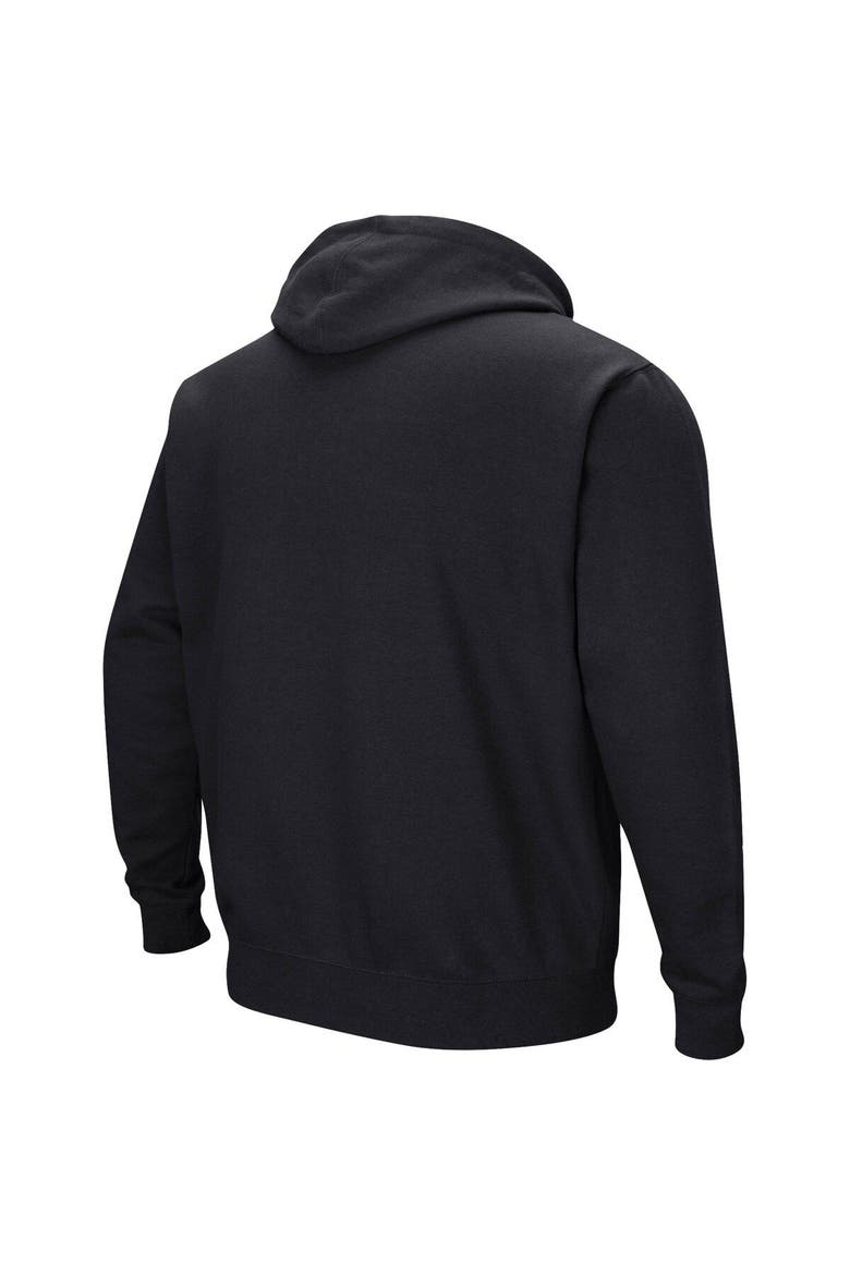 Men's Colosseum Black Northwestern Wildcats Double Arch Pullover Hoodie, Alternate, color, Black