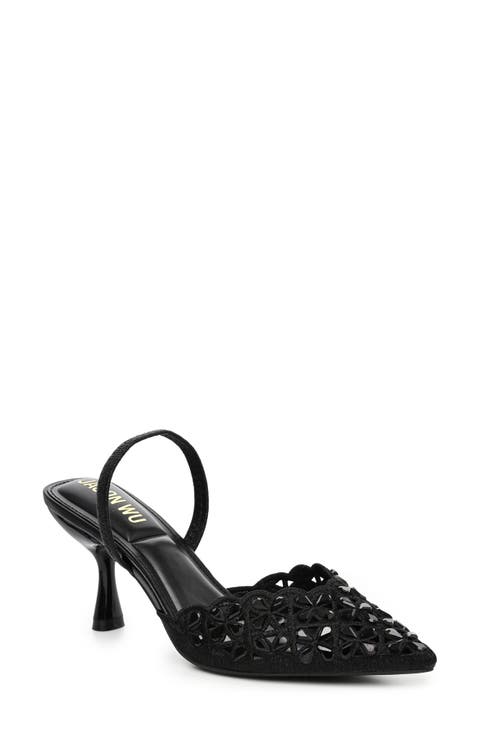 Pointed Toe Slingback Pump