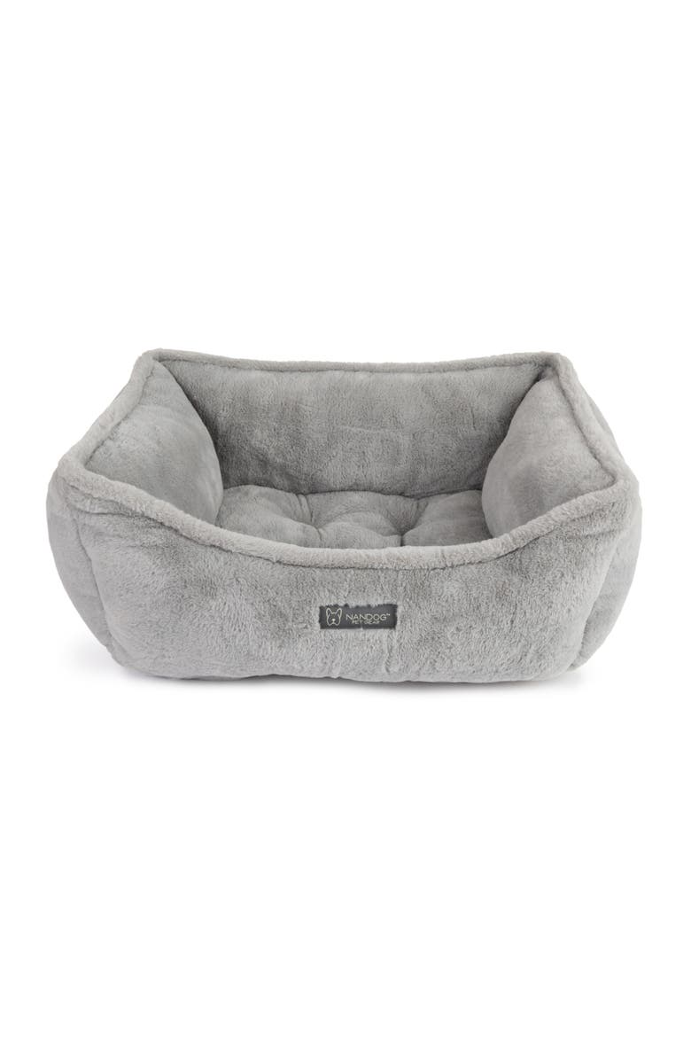 Super Cloud Dog  Bed- Reversible Cat & Dog Bed, Alternate, color, River Gray