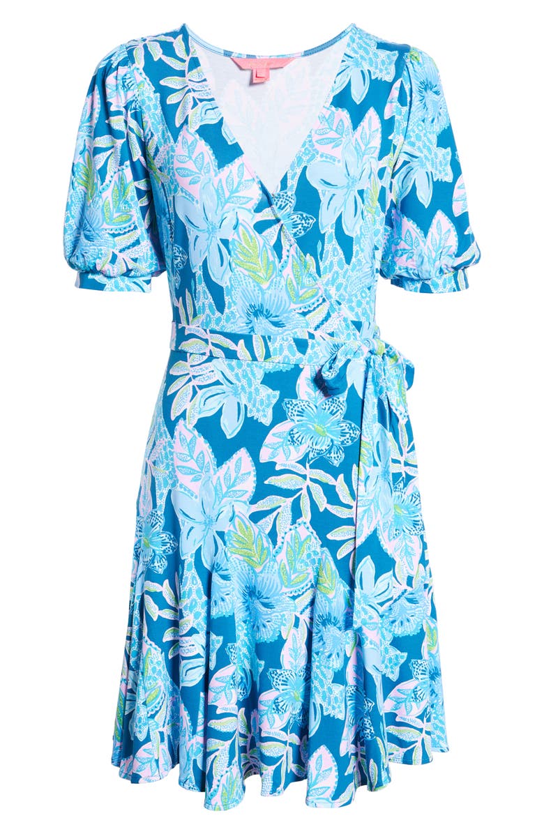Lilly Pulitzer<sup>®</sup> Kessler Print Wrap Dress, Alternate, color, 