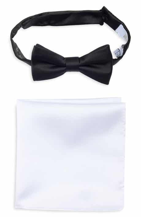 2-Piece Satin Bow Tie Set
