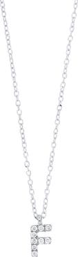 Bony Levy Icon Diamond Initial Pendant Necklace