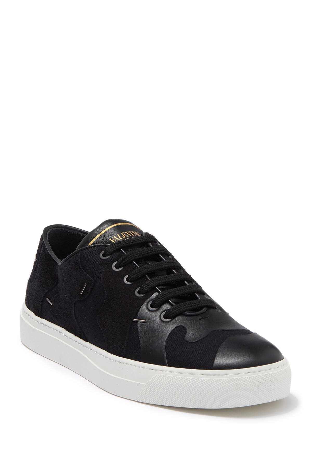 Valentino Uomo Contrast Camo Overlay Sneaker, Main, color, 