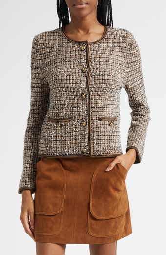 Veronica Beard Brisa Tweed Knit Jacket