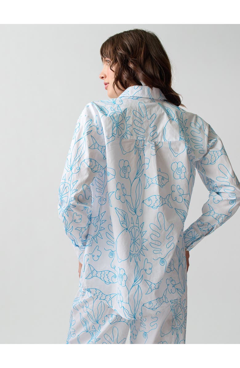 Lingua Franca Petra Button Down, Alternate, color, 