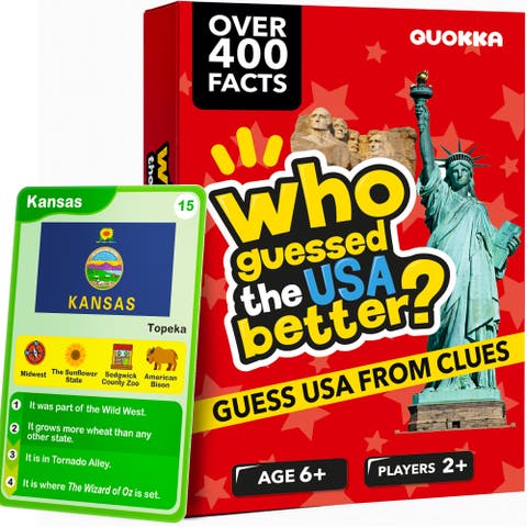 Who Guess It Better Visual Clue Card Game Collection