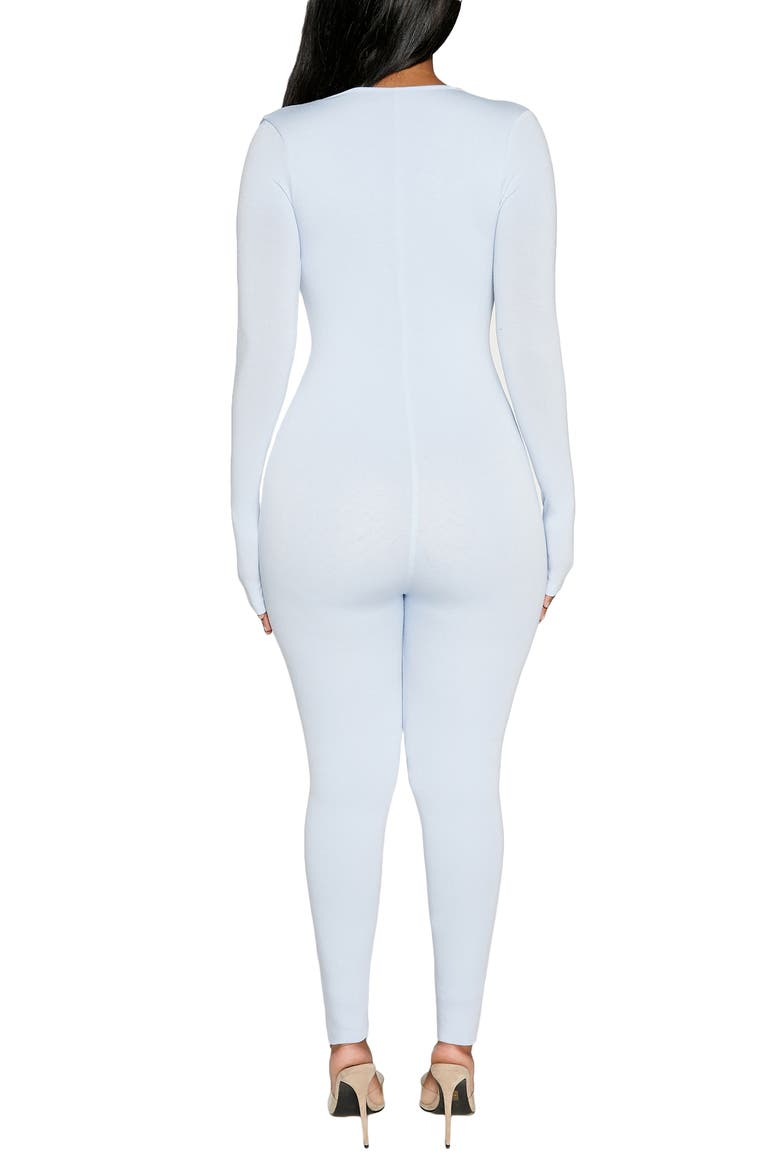 All Body Long Sleeve Catsuit, Alternate, color, PERIWINKLE