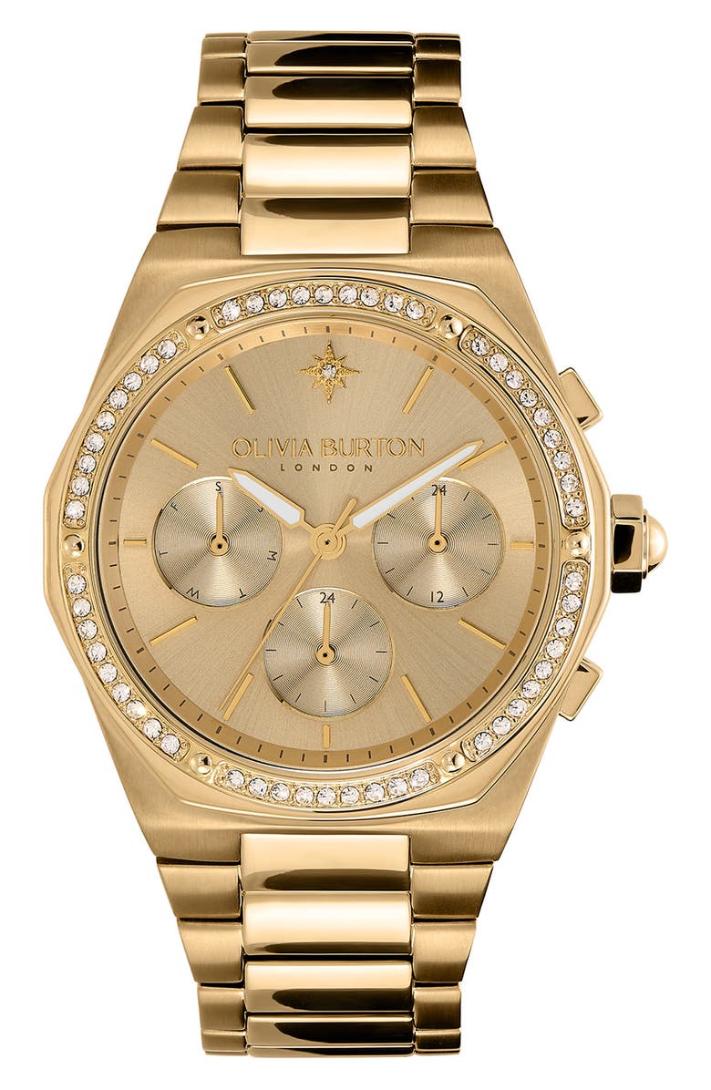 Olivia Burton Hexa Multi Bracelet Watch, 38mm, Main, color, 