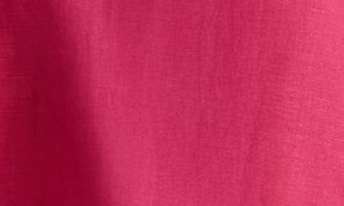 Universal Standard Seaside Long Sleeve Linen Blend Shirtdress In Pink