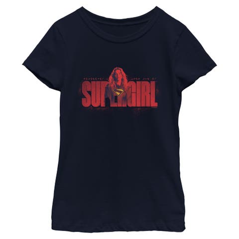 Girls Supergirl Kara and Kryptonese T Shirt