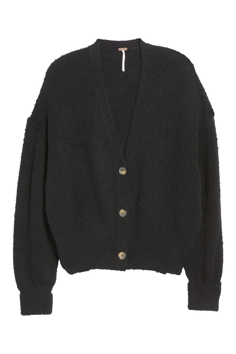 Found My Friend Cardigan, Alternate, color, BLACK