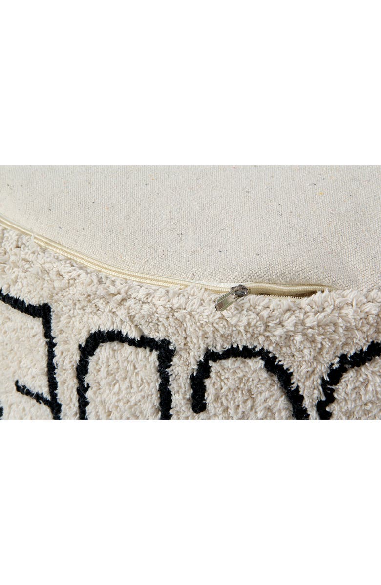 Lorena Canals ABC Pouf, Alternate, color, Natural