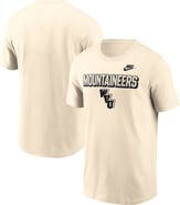 Nike Men's Nike Natural West Virginia Mountaineers Bold Fashion T-Shirt