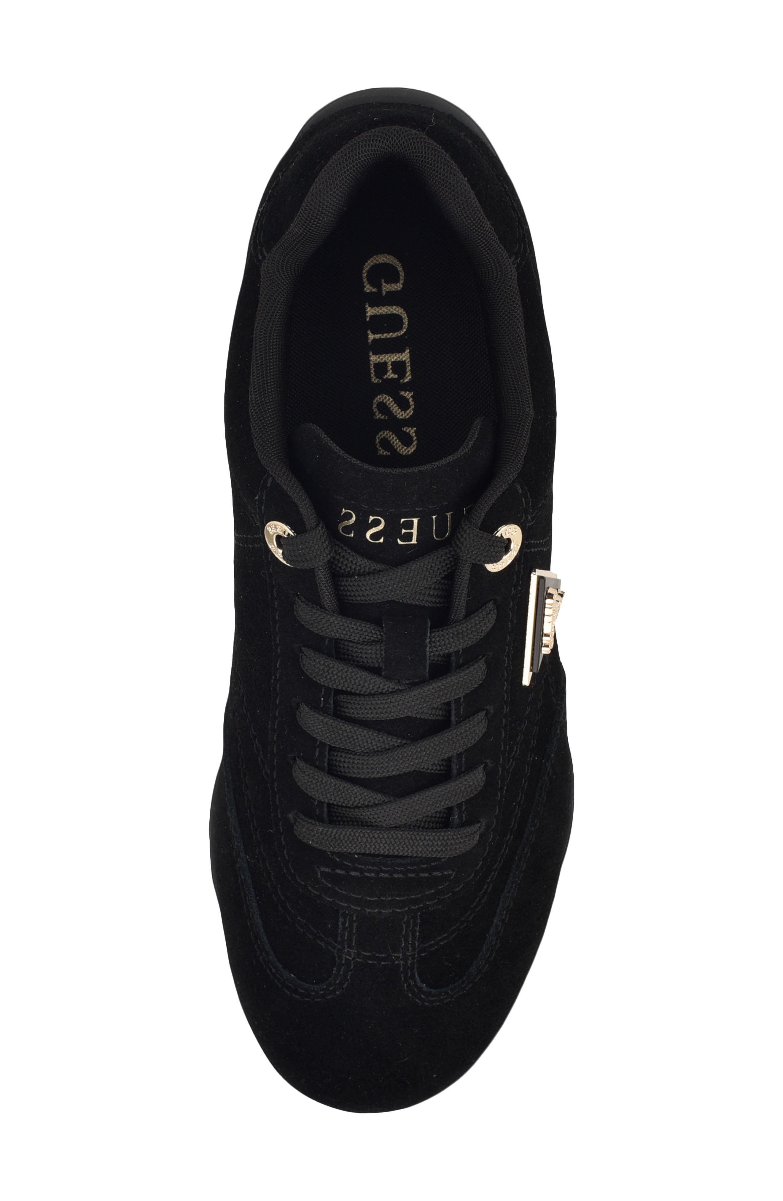 GUESS Gabiey Sneaker, Alternate, color, Black