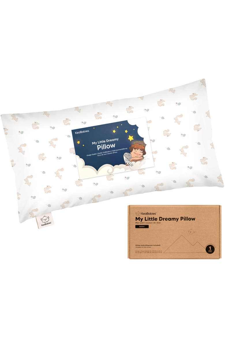 Buddy Toddler Pillow, Main, color, Nibbles