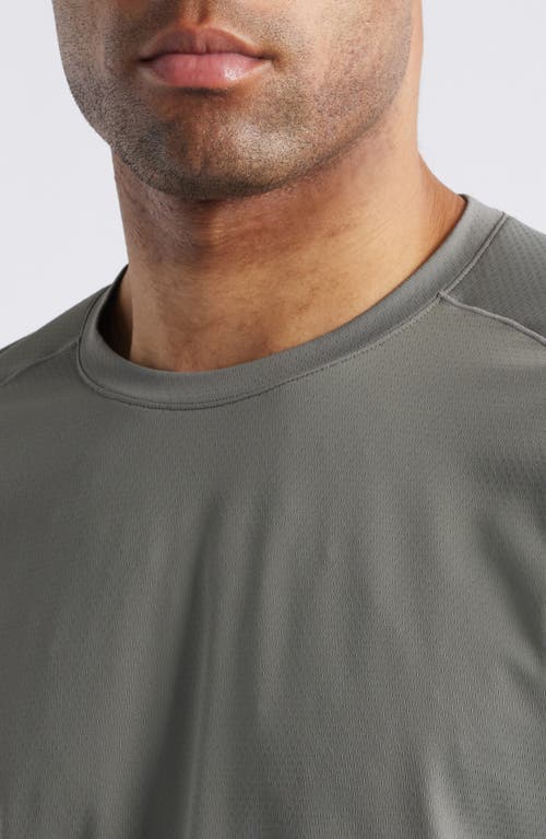 Zella Performance T-shirt In Grey Pewter