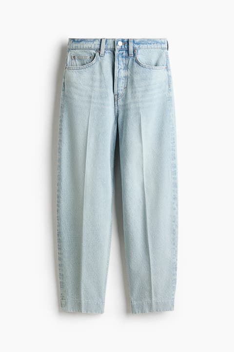 Barrel High Ankle Jeans