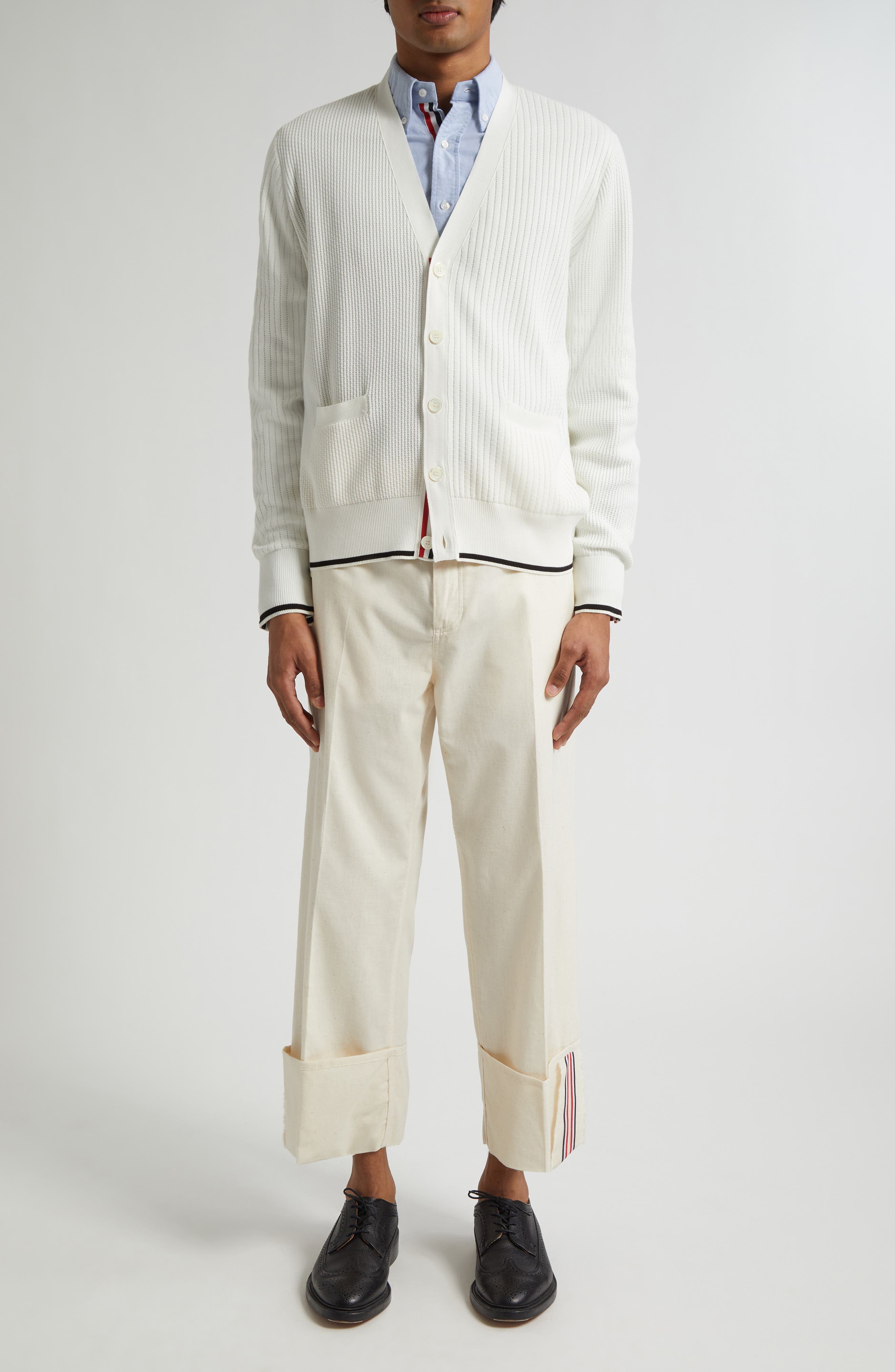 Unconstructed Straight Leg Pants - image 2