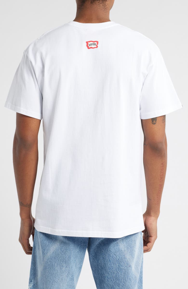 ICECREAM Hundred Dollar Dimes Graphic T-Shirt, Alternate, color, White