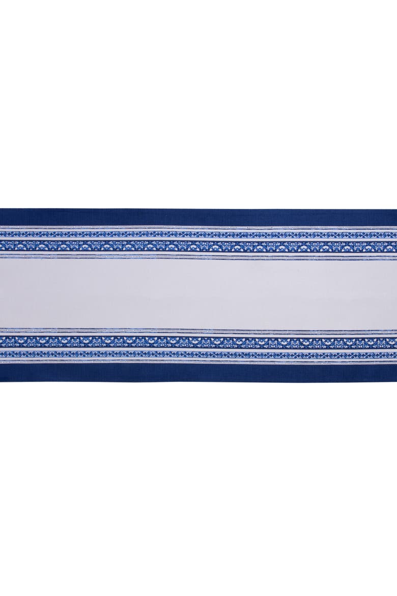 Porto Stripe Print Table Runner, Alternate, color, Porto Stripe Print