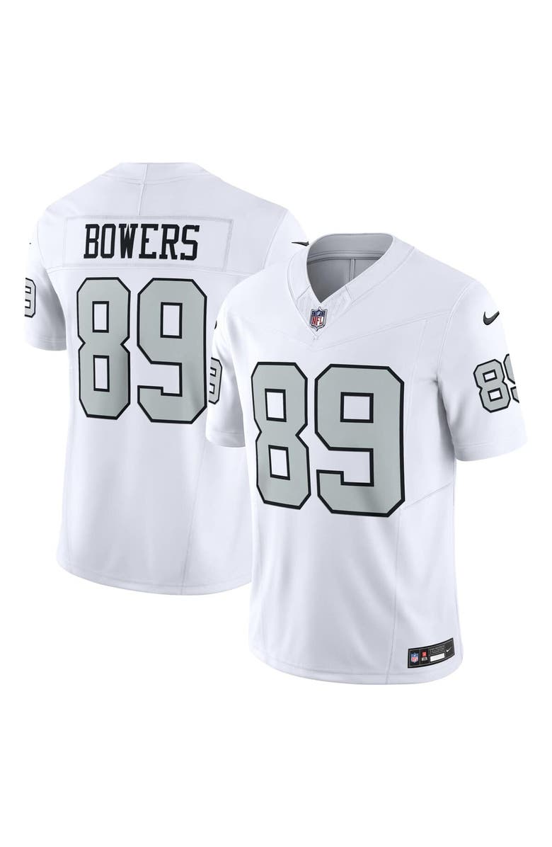 Nike Men's Nike Brock Bowers White Las Vegas Raiders Alternate Vapor F.U.S.E. Limited Jersey, Main, color, White