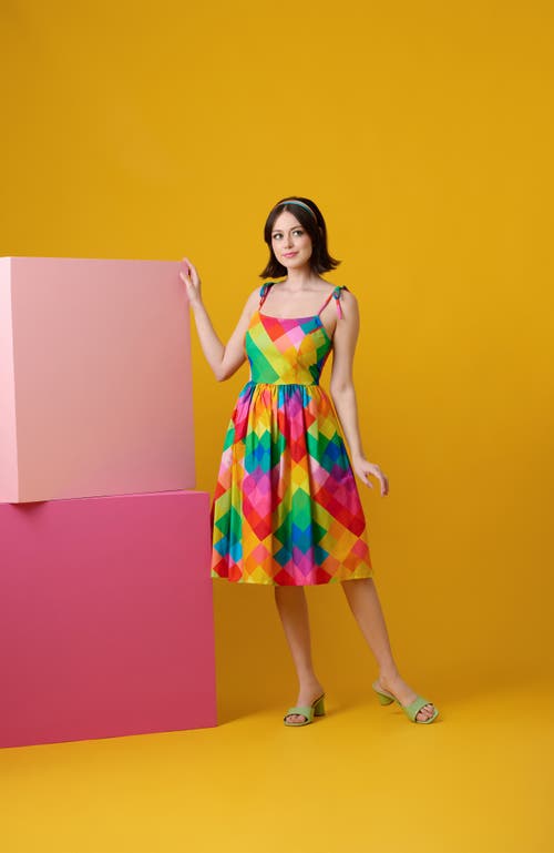 UNIQUE VINTAGE UNIQUE VINTAGE 1950S BOBBIE SWING DRESS