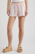 BP. Linen Blend Lace Trim Shorts