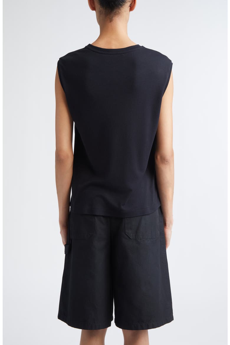 Oliver Modal & Cashmere Tank, Alternate, color, BLACK
