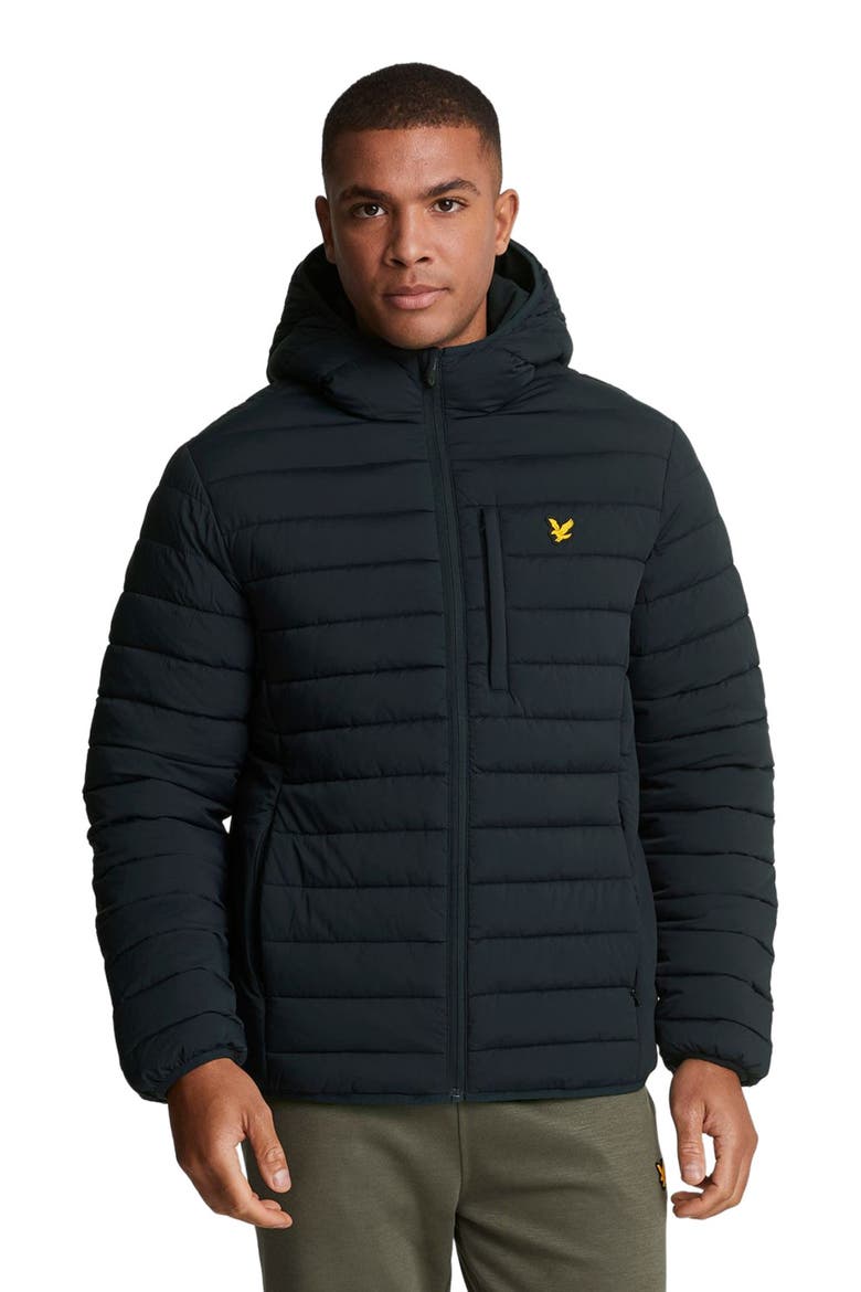 Stretch Lightweight Quilted Jacket, Alternate, color, Dark Navy