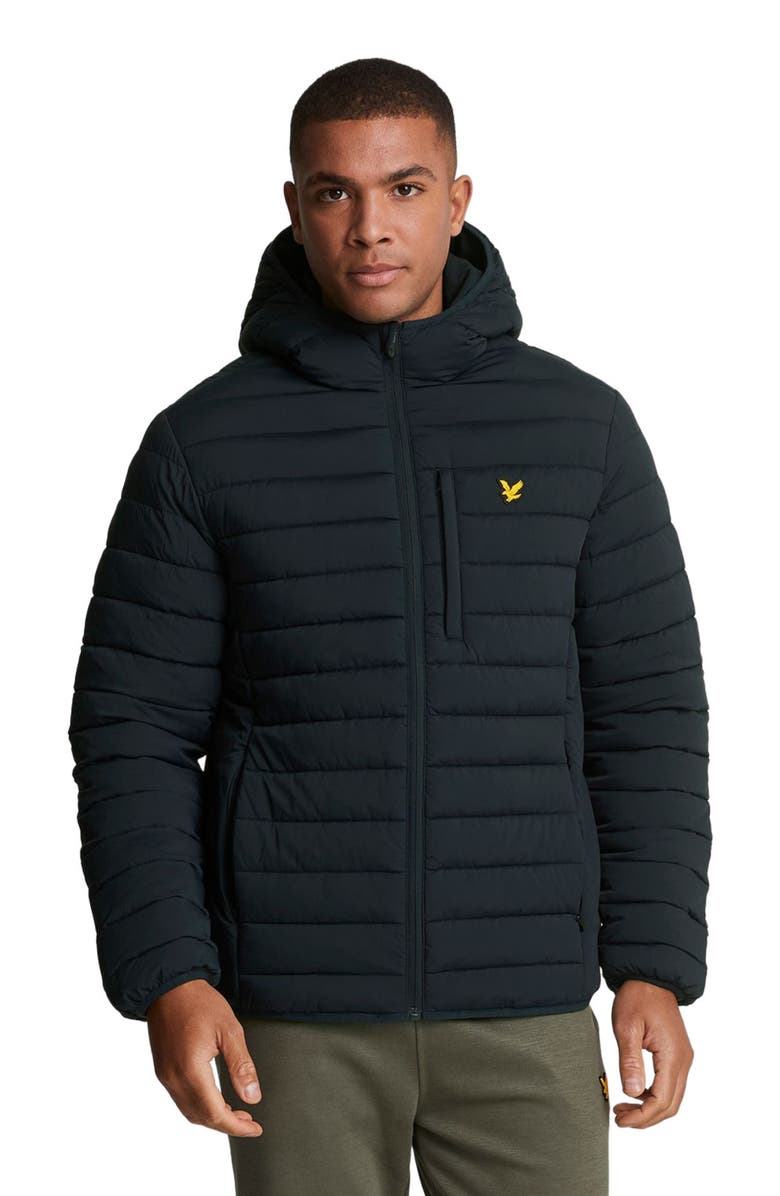 Lyle & Scott Stretch Lightweight Quilted Jacket, Alternate, color, Dark Navy