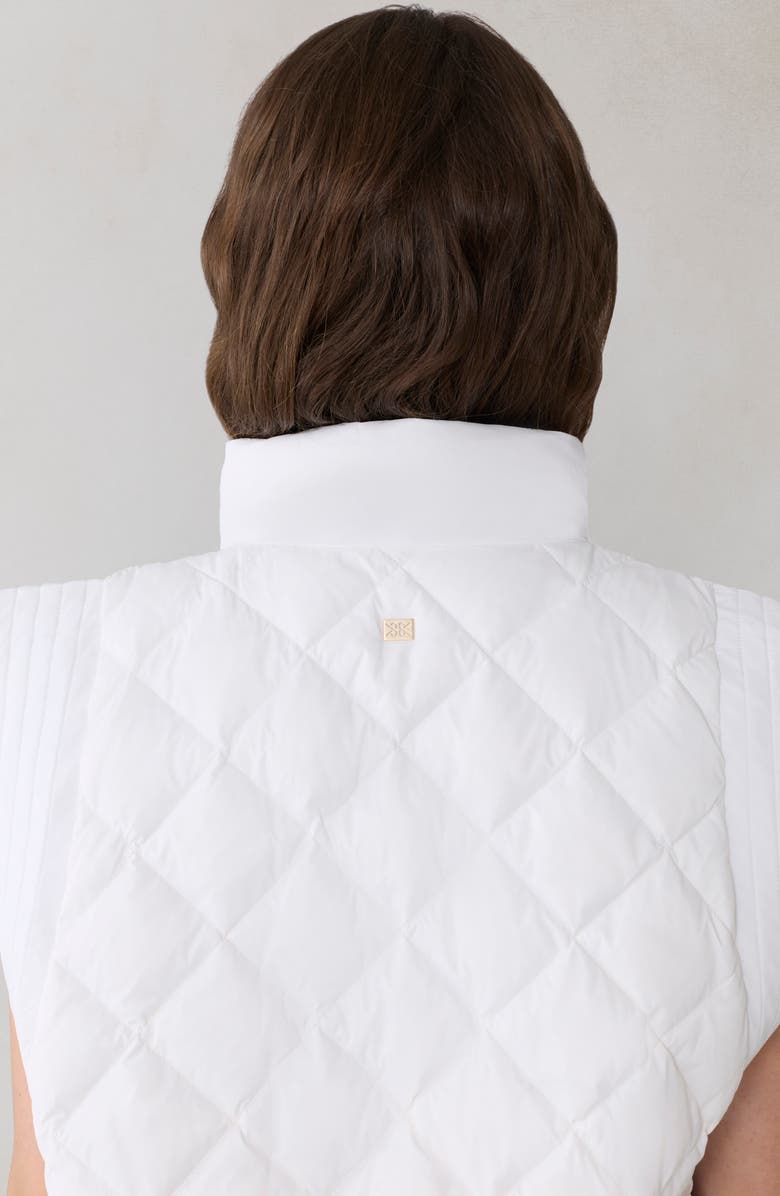 Soia & Kyo Brenna Quilted Reversible Vest, Alternate, color, Light Oak